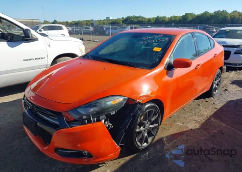 2015 Dodge Dart Sxt z USA, uszkodzony, nr VIN 1C3CDFBB7FD405166